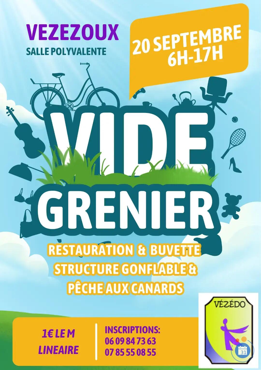 Image Vide grenier du club de judo VEZEDO (photo 1)