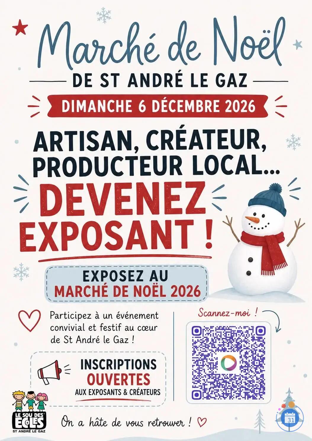 Image Marché de Noël du sou des écoles (photo 1)