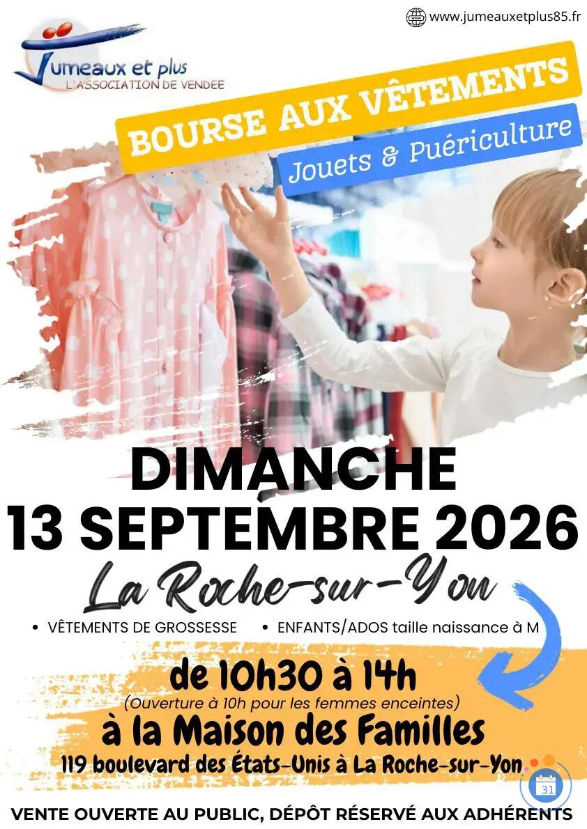 Image Bourse aux vêtements automne/hiver, puériculture et jouets (photo 1)