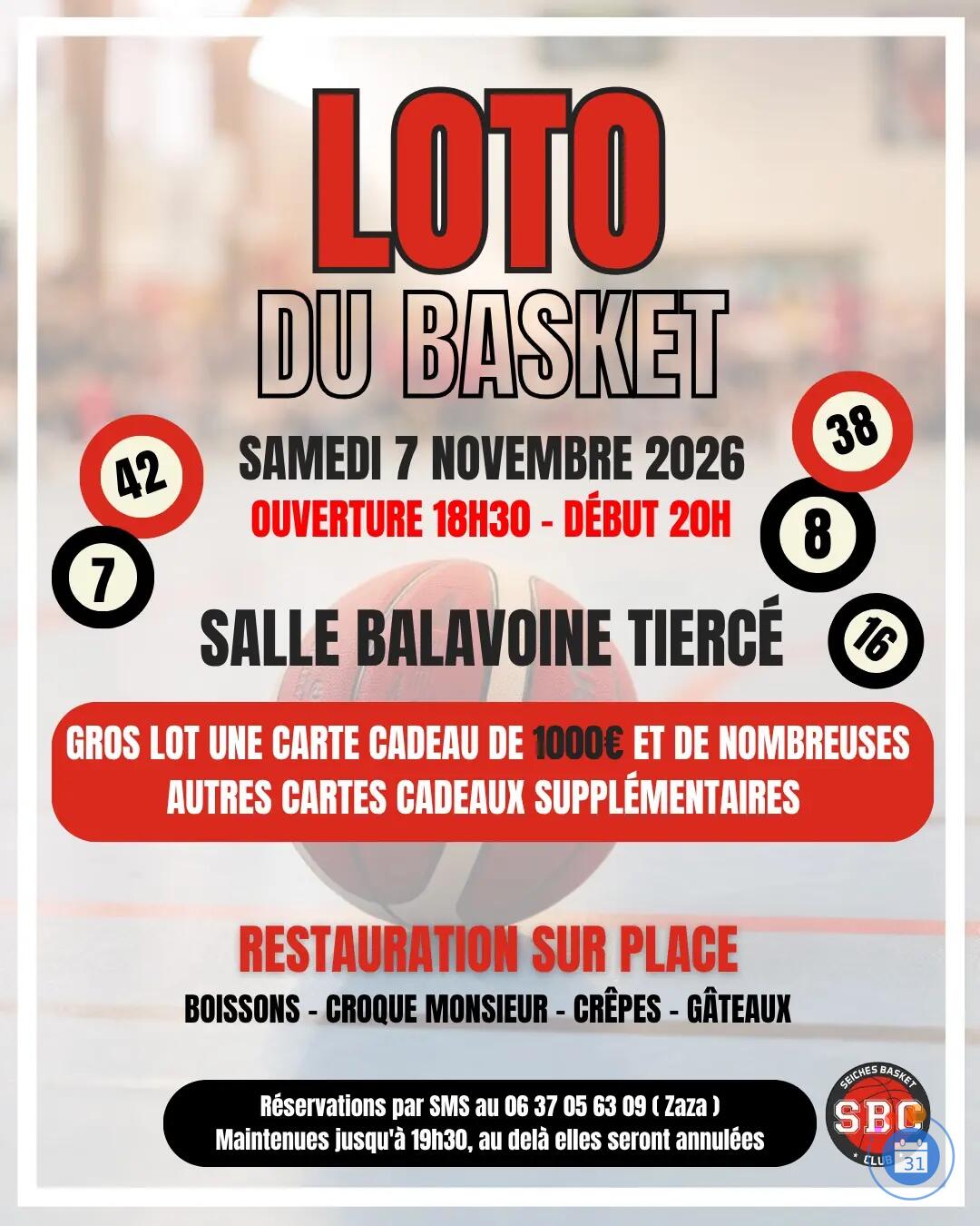 Image Loto du basket (photo 1)