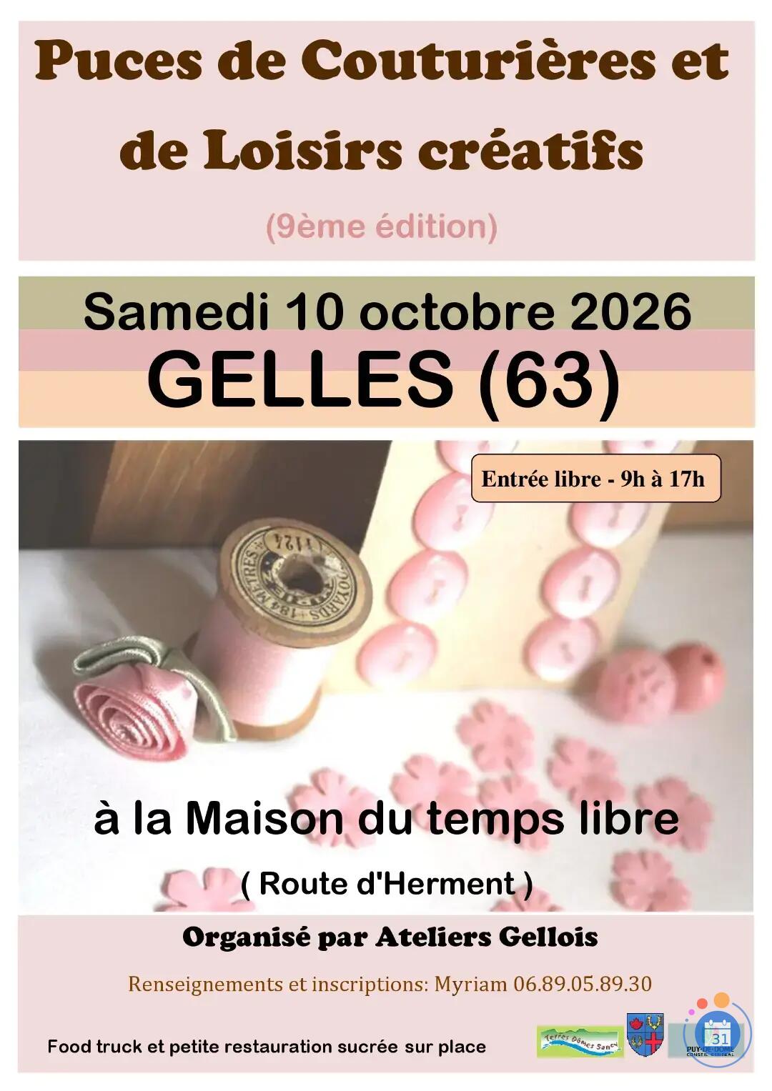 Image puces des couturières et loisirs créatifs (photo 1)