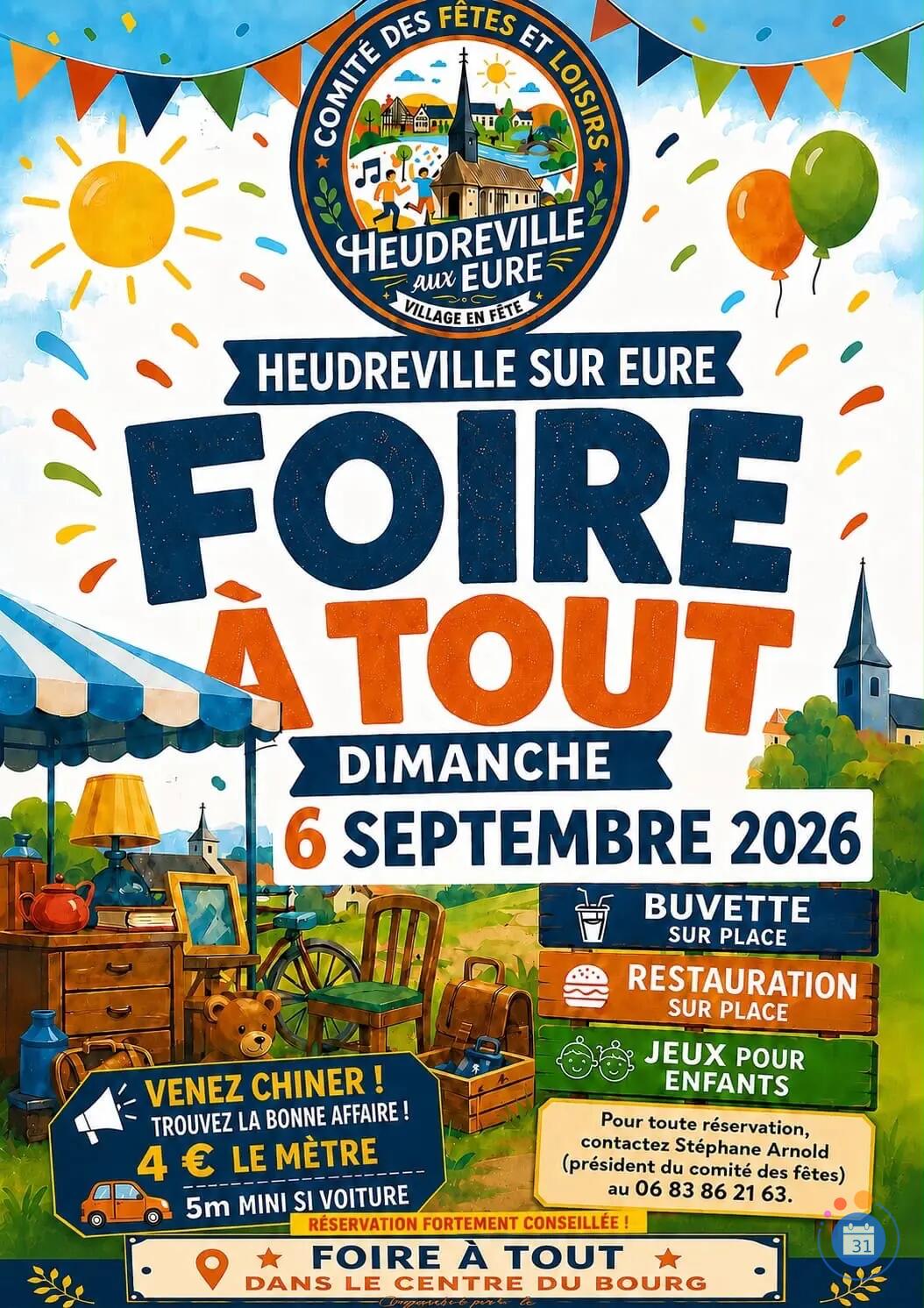 Image Foire à tout Heudreville sur Eure (photo 1)
