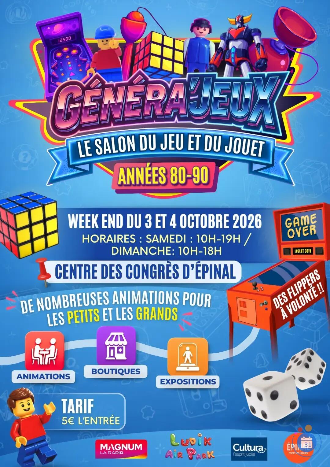 Image Généra'Jeux - Salon du jeu et du jouet retro (photo 1)