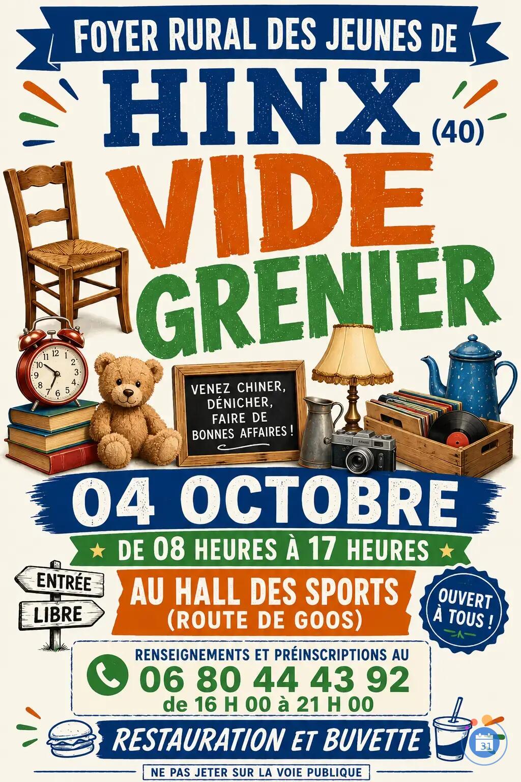 Image Vide Grenier du Foyer Rural des Jeunes (photo 1)