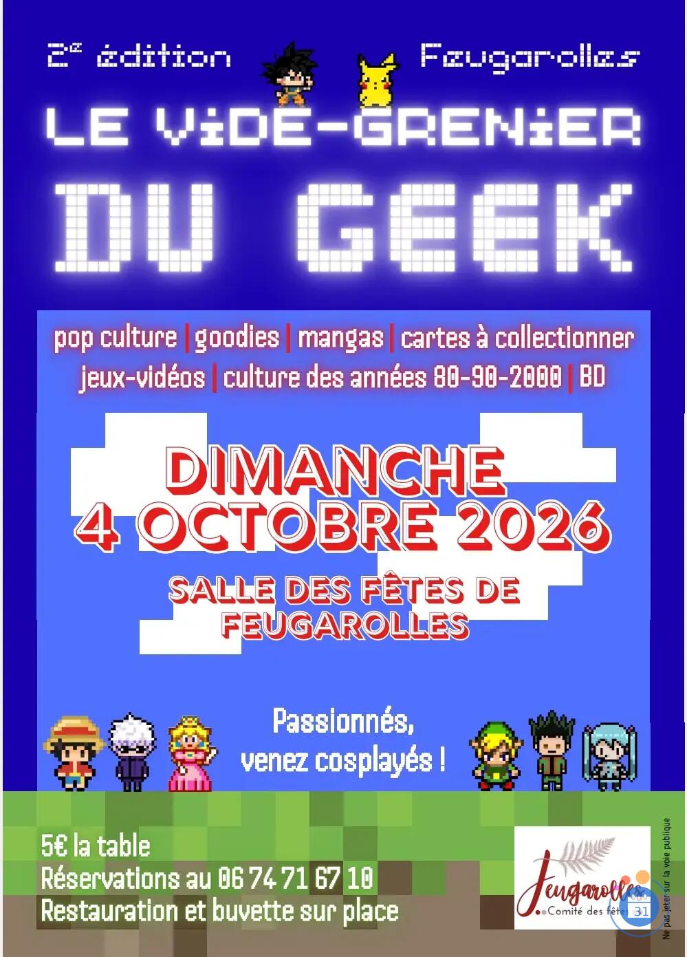 Image Vide-grenier spécial geek, jouets années 80, bd, jeux vidéos... (photo 1)