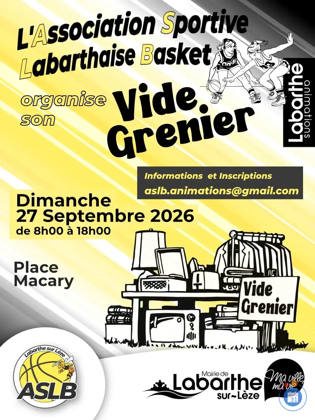 Image L'Aslb fait son vide grenier (photo 1)