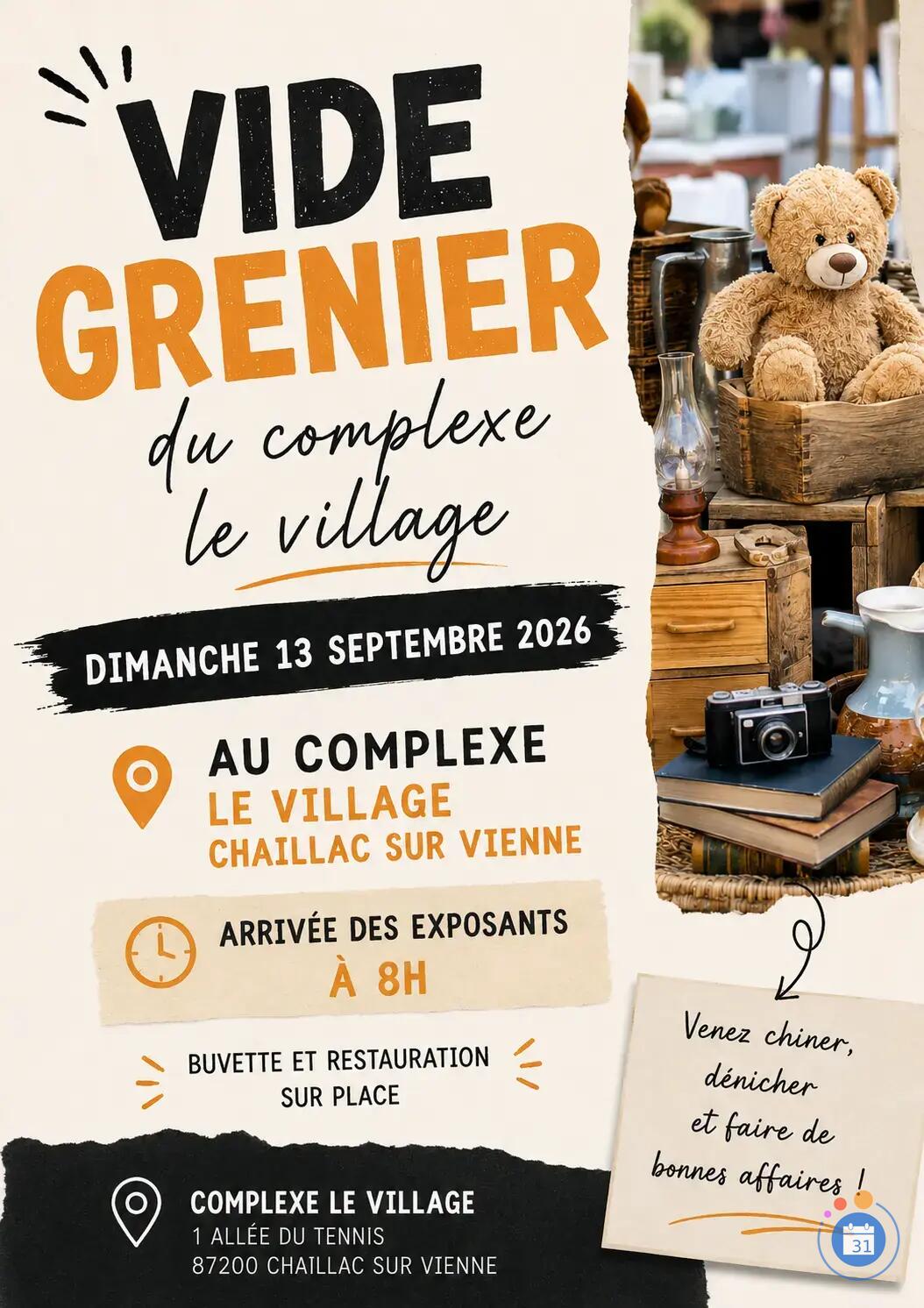 Image Vide Grenier du Village (photo 1)
