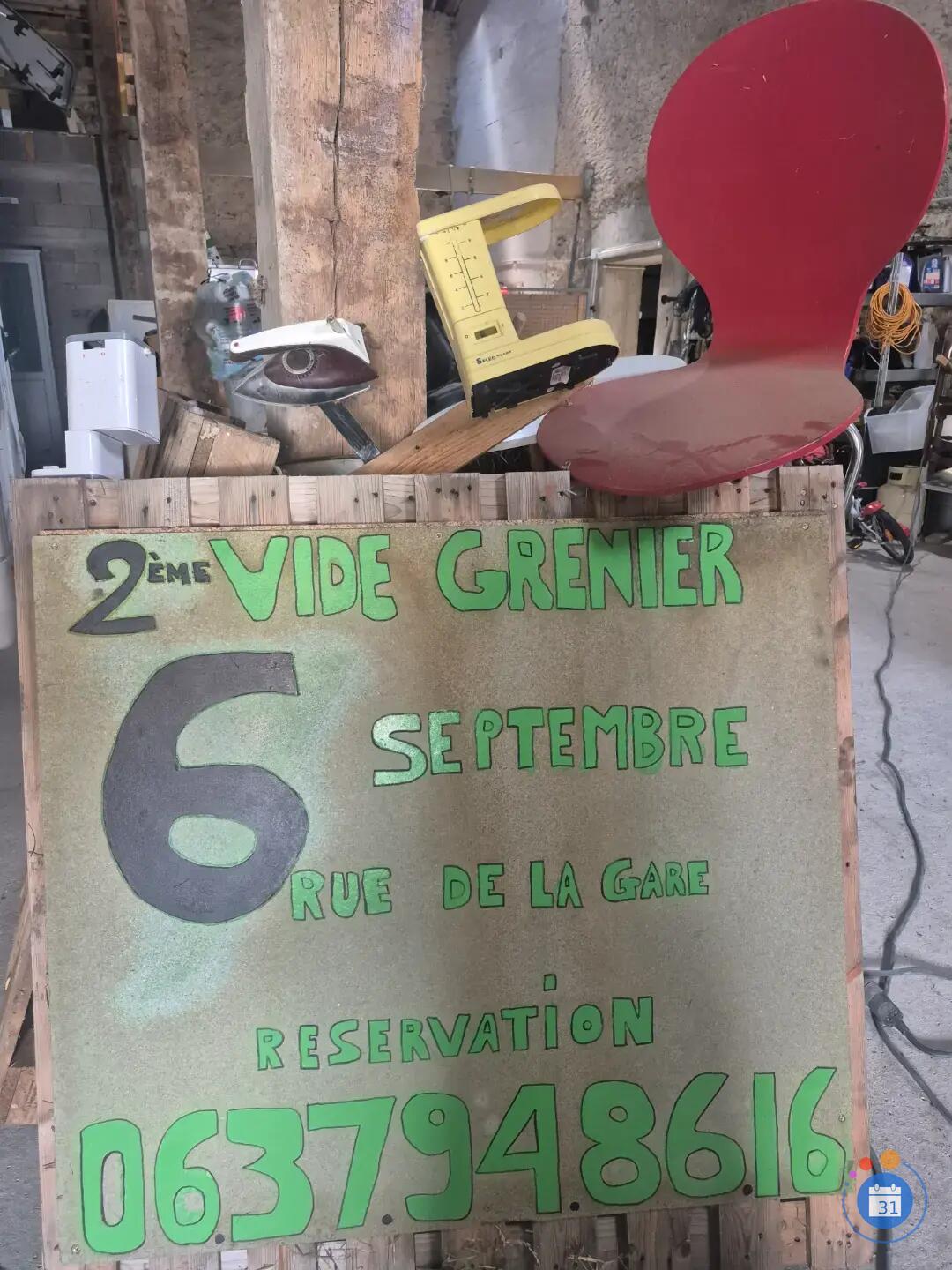 Image Vide grenier à Dombasle-en-Xaintois (photo 2)