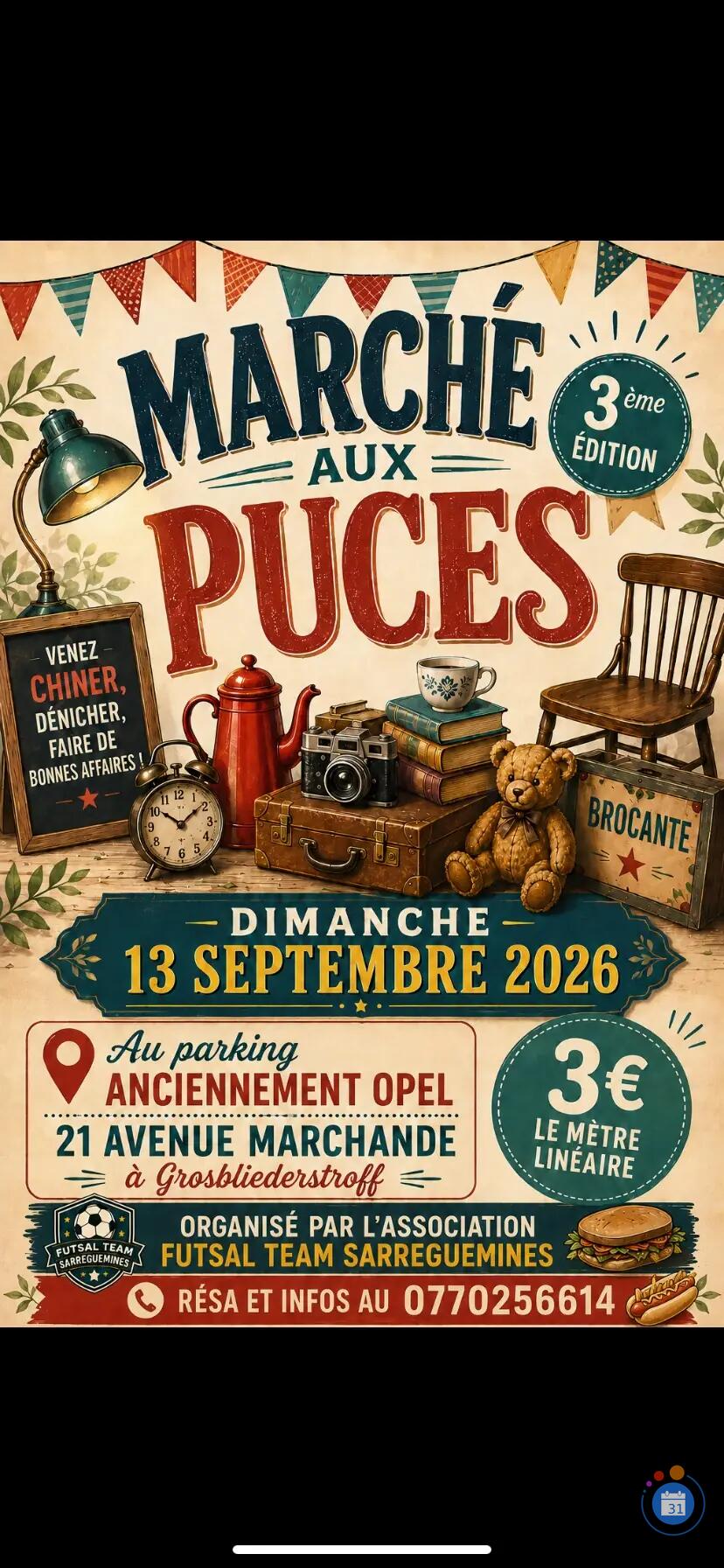 Image Marché aux puces 3 eme édition (photo 1)