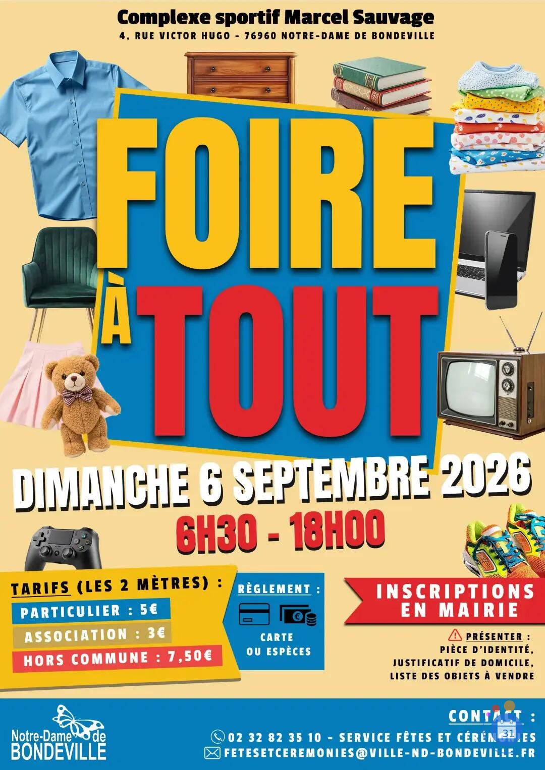 Image vide grenier de rentrée (photo 1)