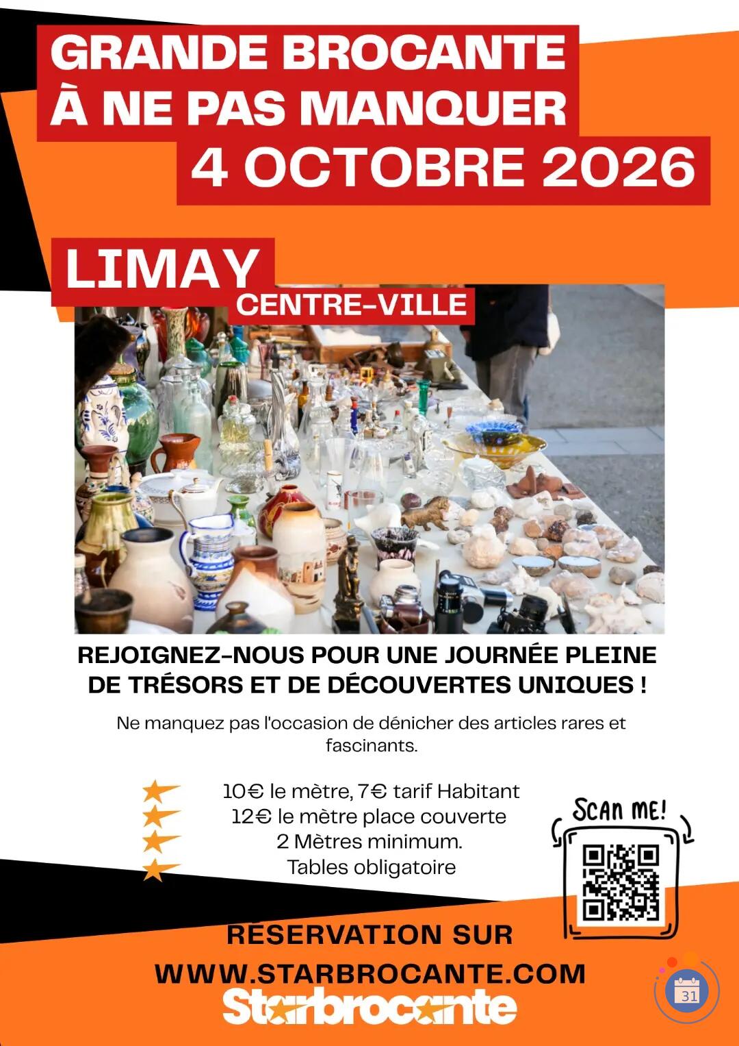 Image NOUVEAUTÉ Grande Brocante - Vide-Greniers de LIMAY (photo 1)
