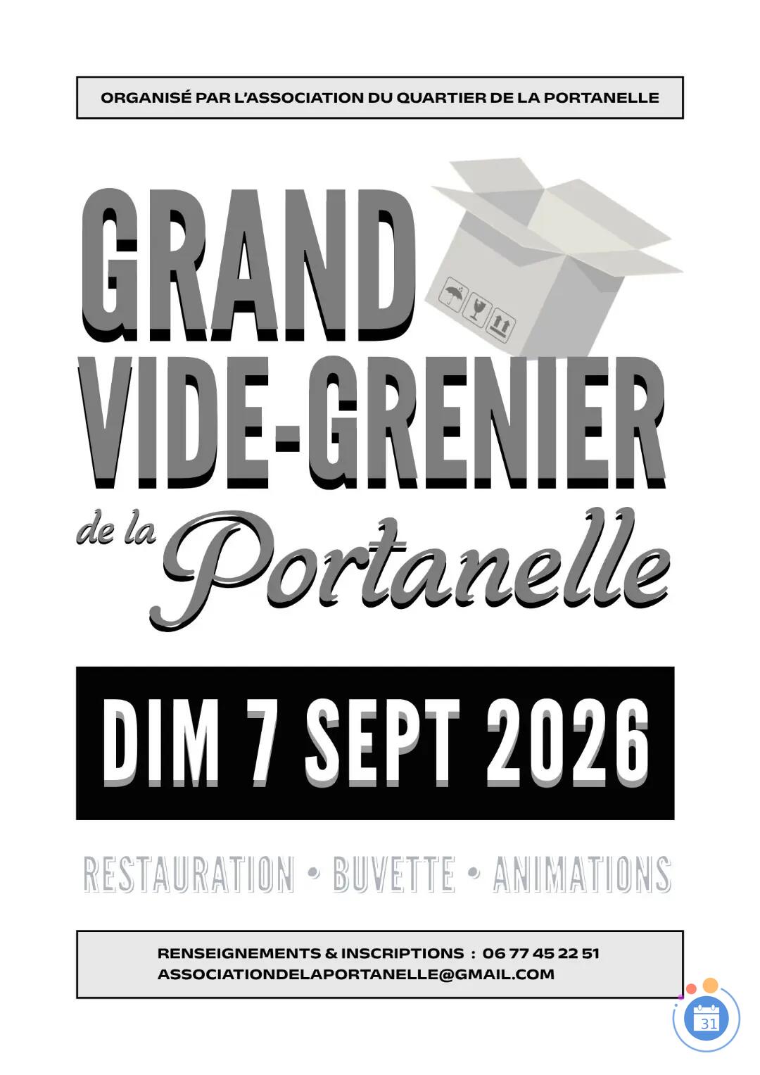 Image Le Grand Vide Grenier de la Portanelle (photo 1)