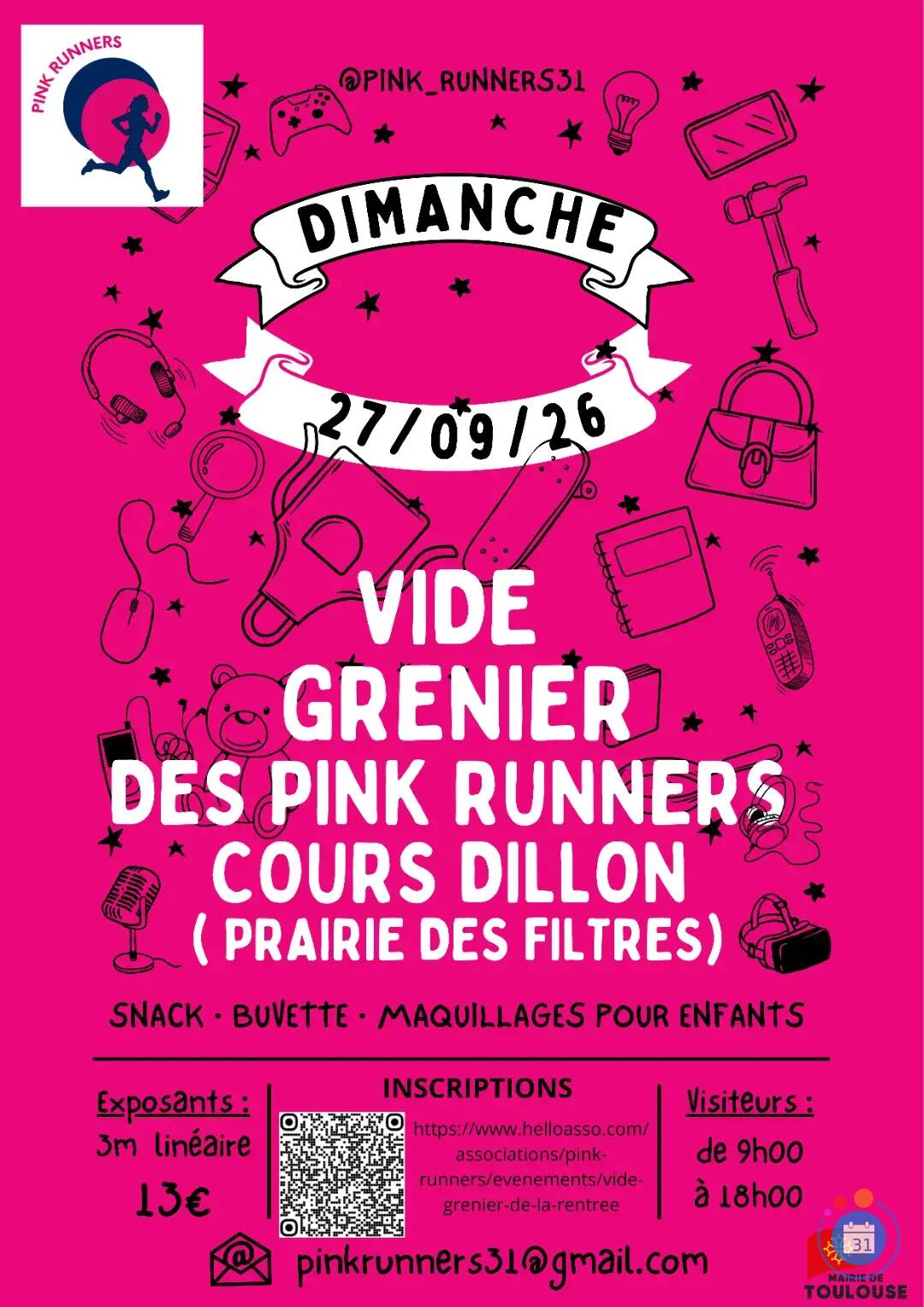 Image Vide grenier des PINK RUNNERS (photo 1)
