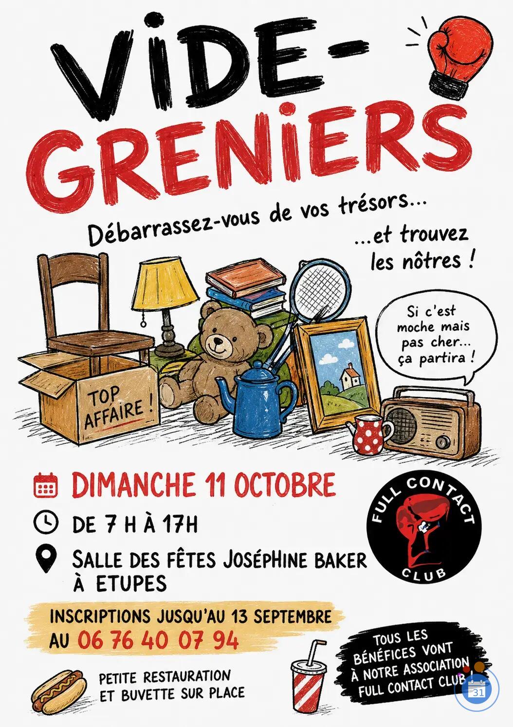 Image Vide-greniers du Full Contact Club (photo 1)