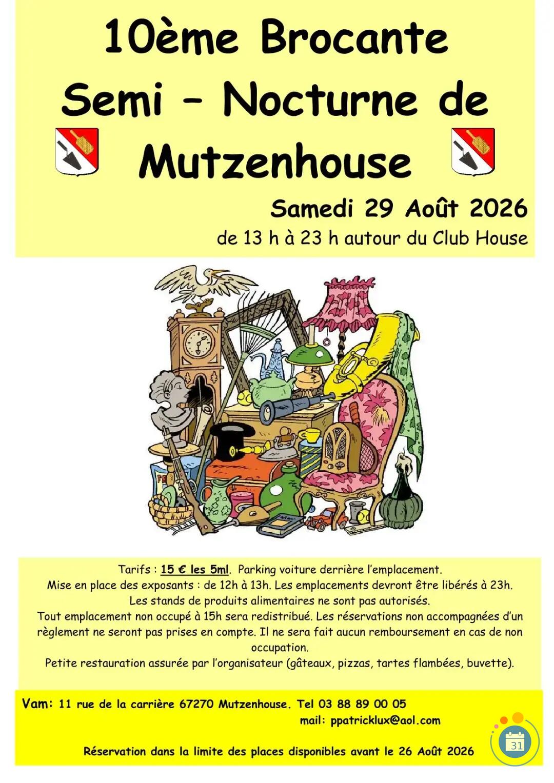 Image 10éme brocante semi nocturne de Mutzenhouse (photo 1)