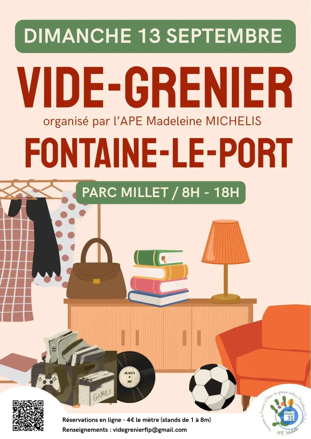 Image Vide Grenier de Fontaine le Port (photo 1)