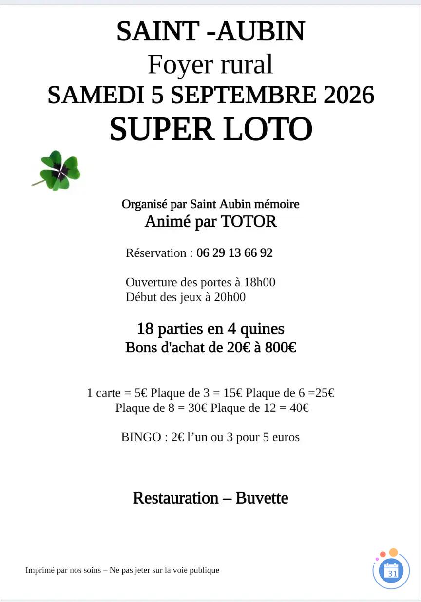 Image Super loto animé par Totor (photo 1)