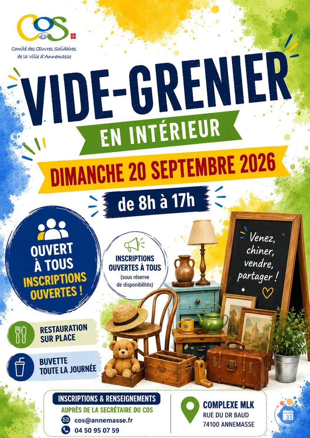 Image VIDE GRENIER DU COS ANNEMASSE (photo 1)