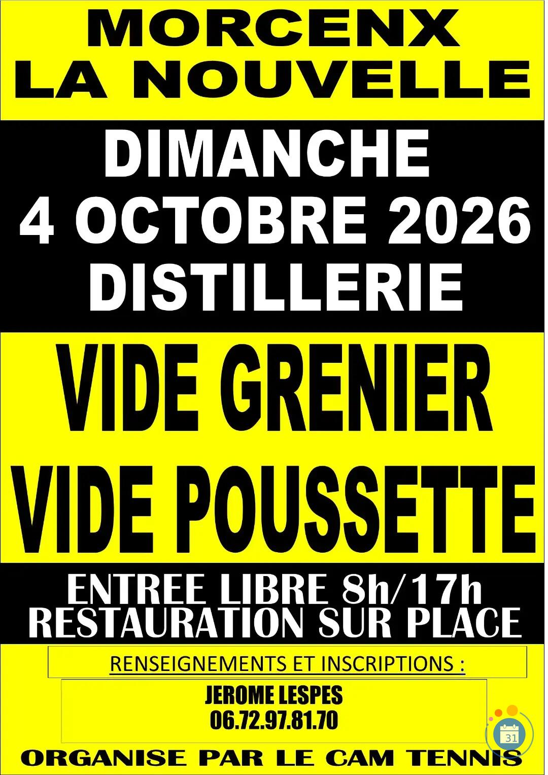Image VIDE GRENIER DU CAM TENNIS (photo 1)