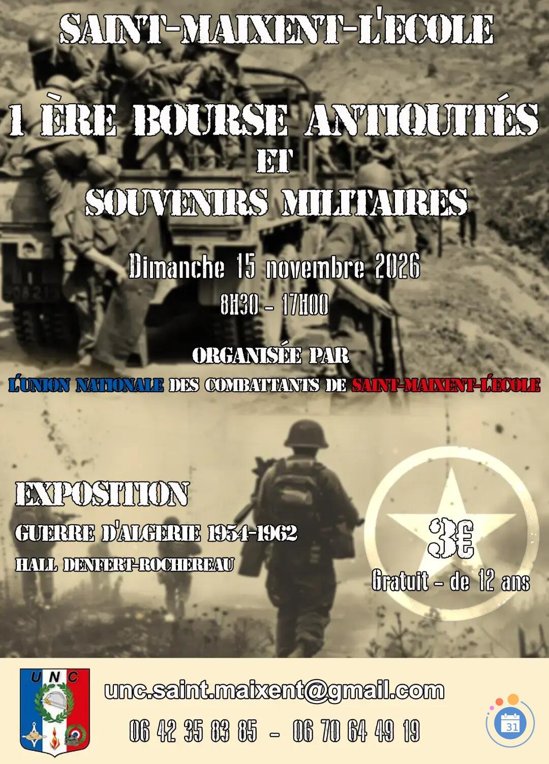 Image salon des antiquités et souvenirs militaires (photo 1)