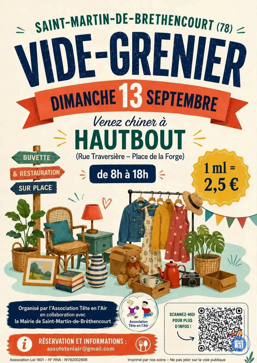 Image Vide-Grenier - Dimanche 13 septembre (photo 1)