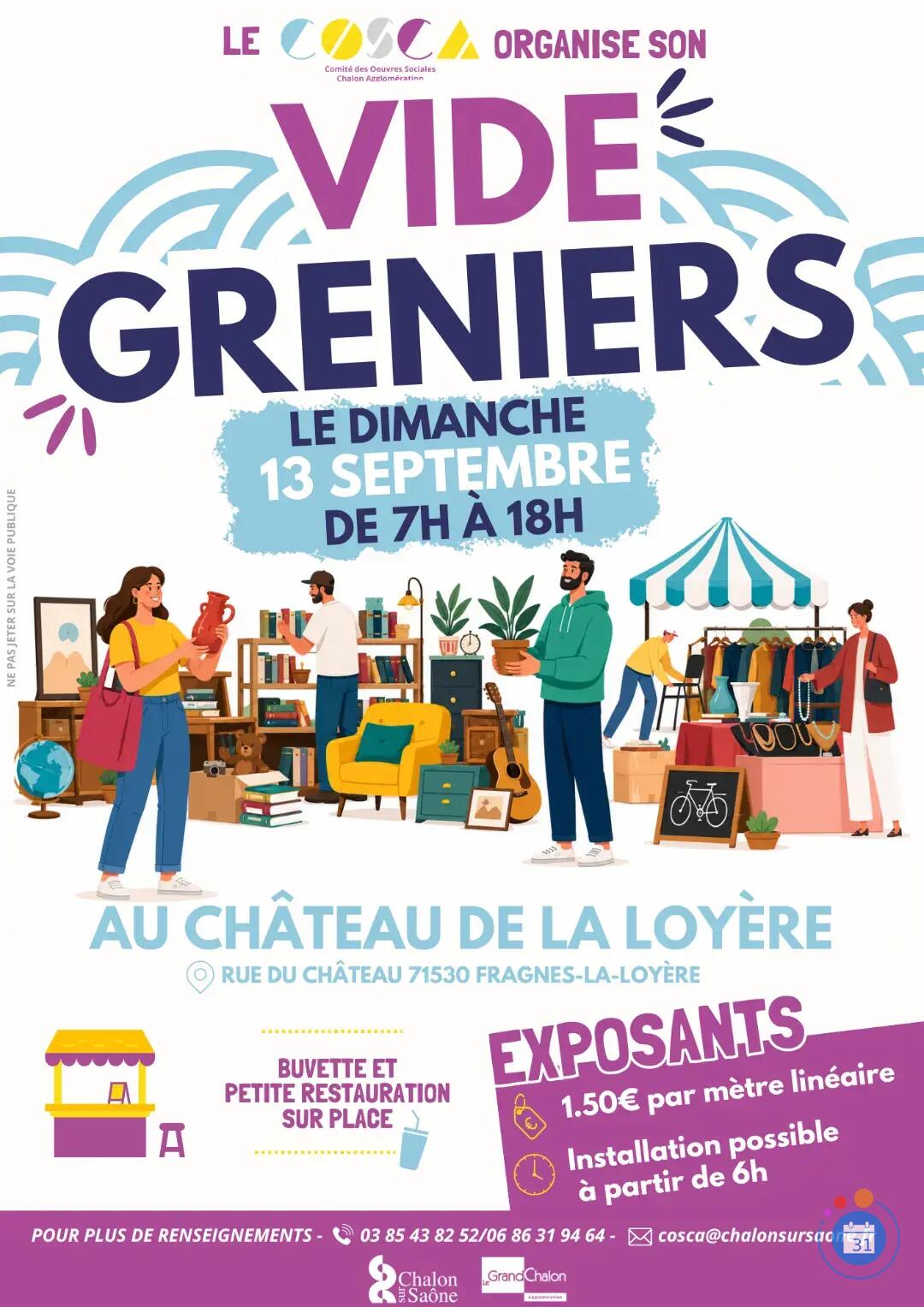 Image Vide Greniers du COSCA (photo 1)