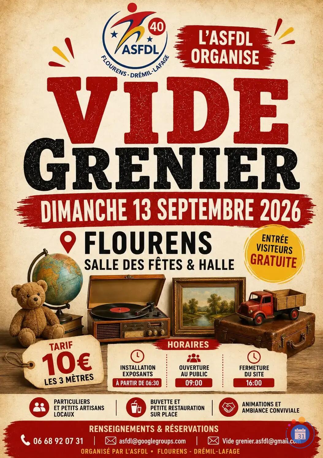 Image VIDE GRENIER DE L'ASFDL (photo 1)