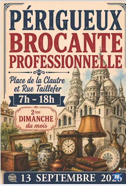 Image Brocante mensuelle de périgueux (photo 1)