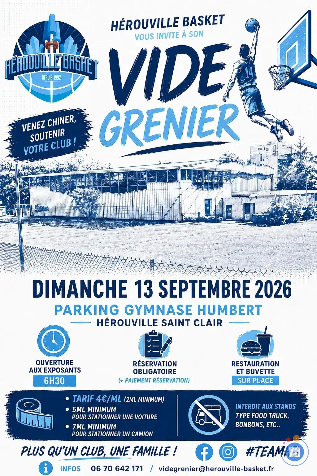 Image Vide-grenier Hérouville Basket (photo 1)