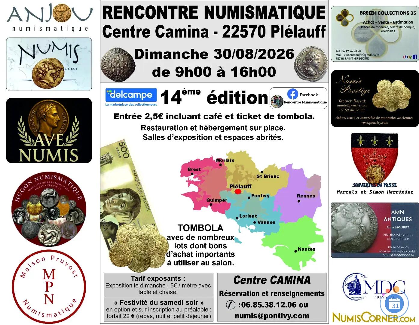 Image 14 ème Rencontre Numismatique du Centre Bretagne (photo 1)