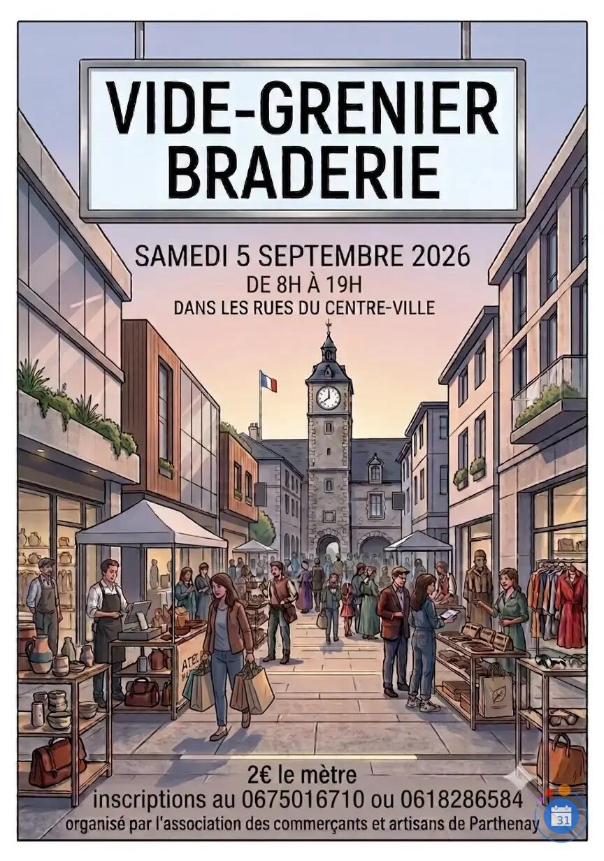 Image Vide grenier et Braderie des commerçants (photo 1)