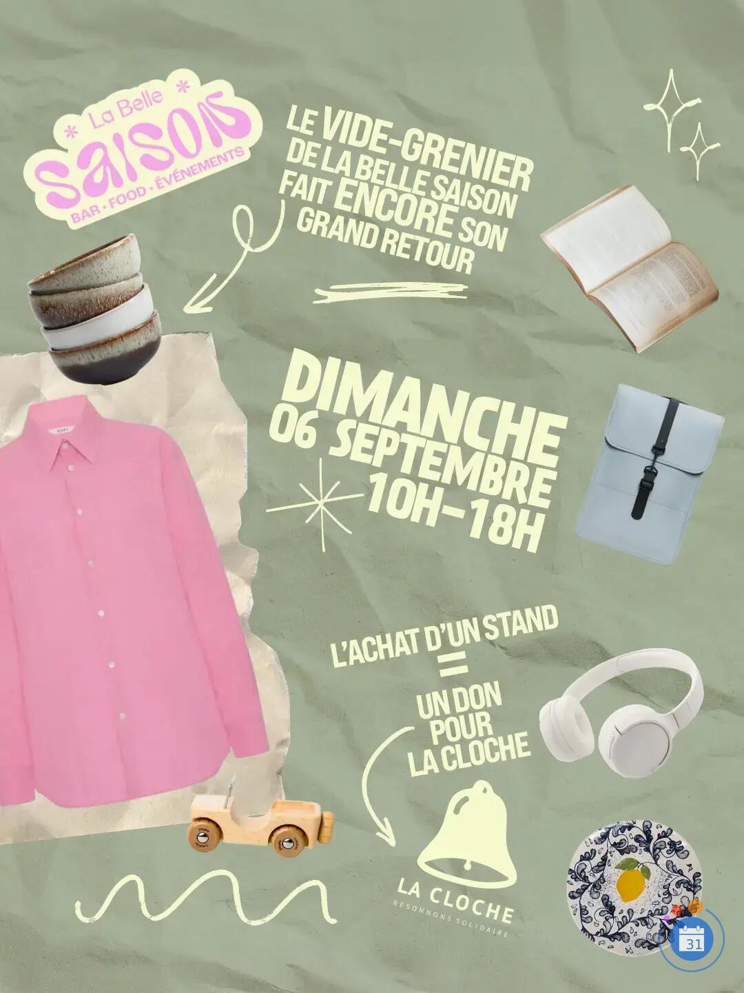 Image Vide-grenier La Belle Saison (photo 2)