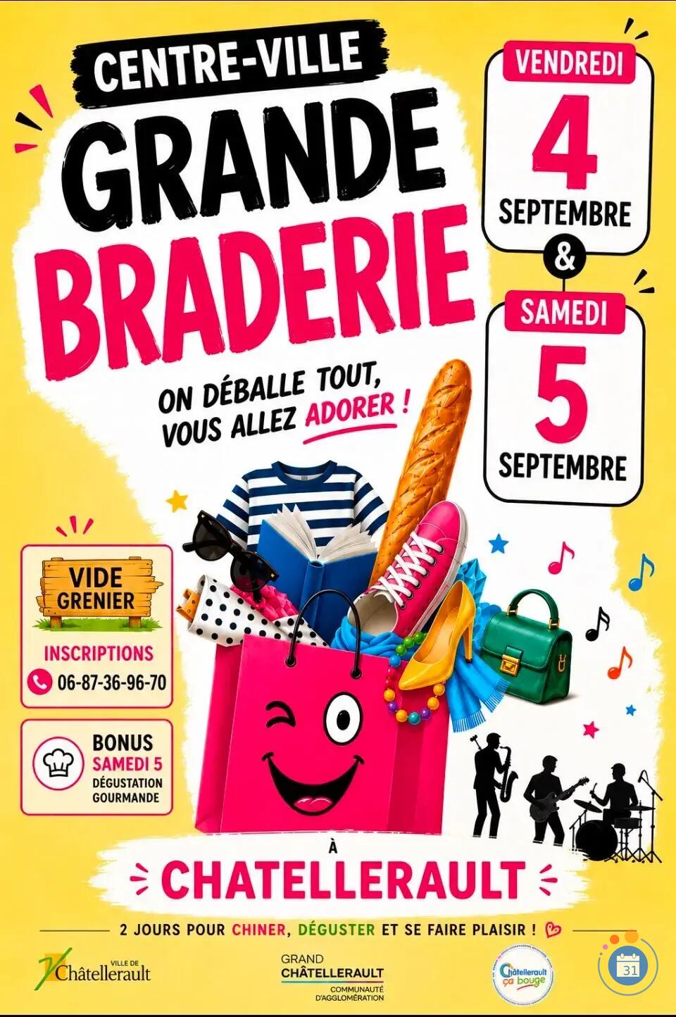 Image Grande Braderie et vide grenier du centre ville (photo 1)
