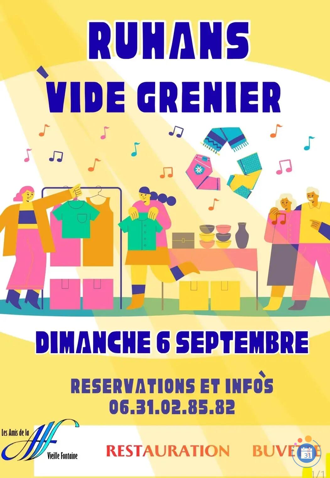 Image Vide greniers de Ruhans (photo 1)