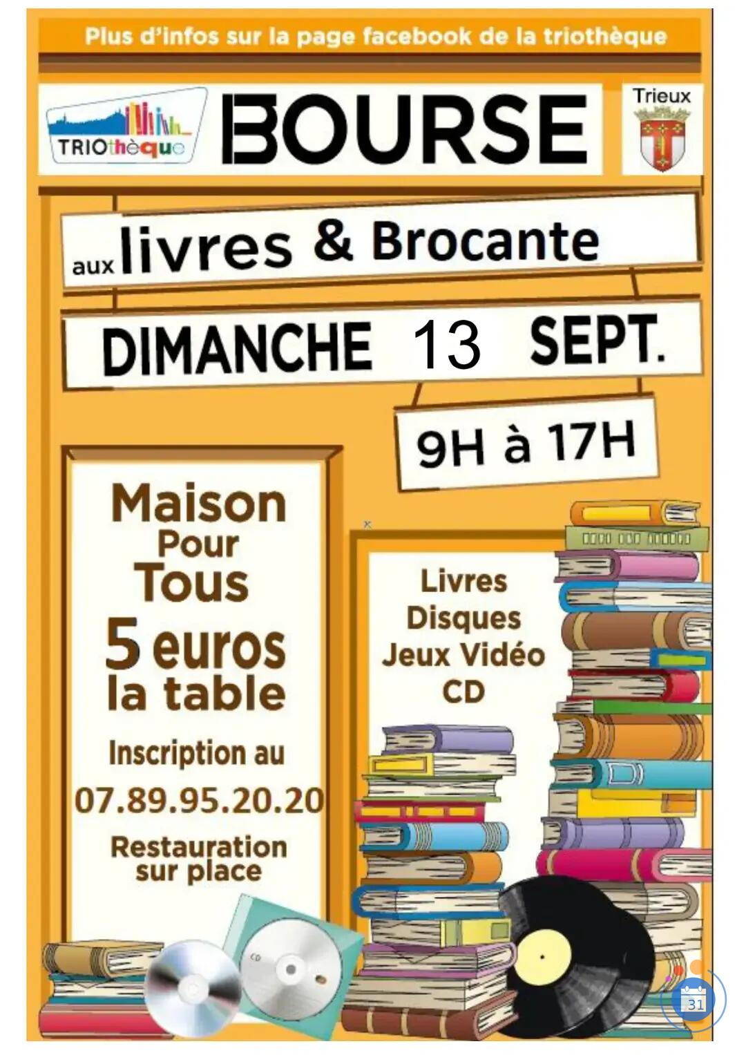 Image bourse livres et brocante (photo 1)
