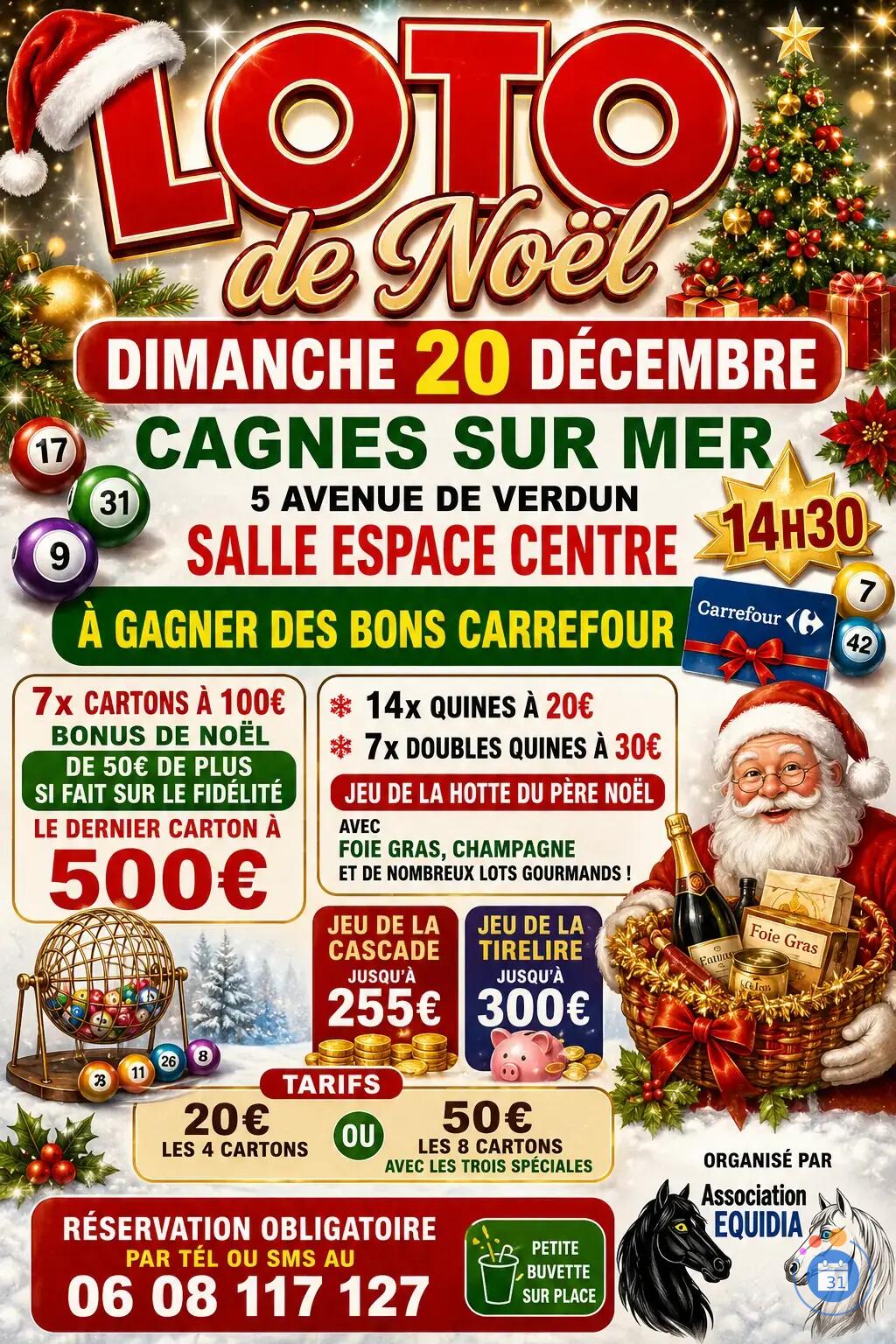 Image Super Loto de Noel à cagnes sur mer (photo 1)