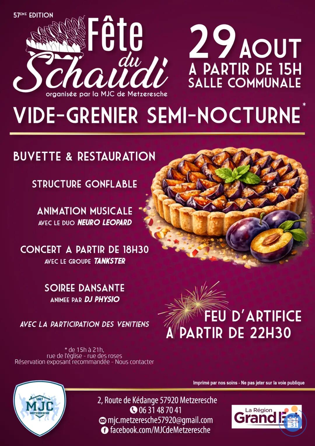 Image Vide-greniers semi-nocturne et fête du Schaudi (photo 1)