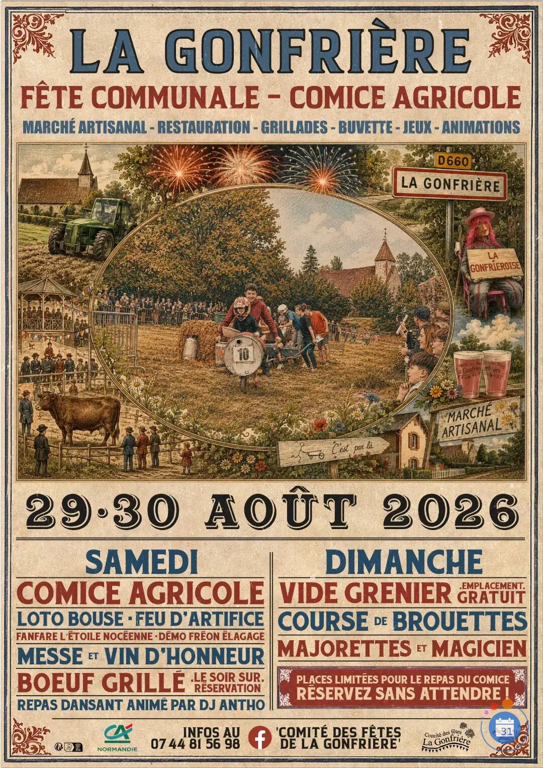 Image Fête communale de La Gonfrière et Comice Agricole les 29 et 30 août (photo 1)