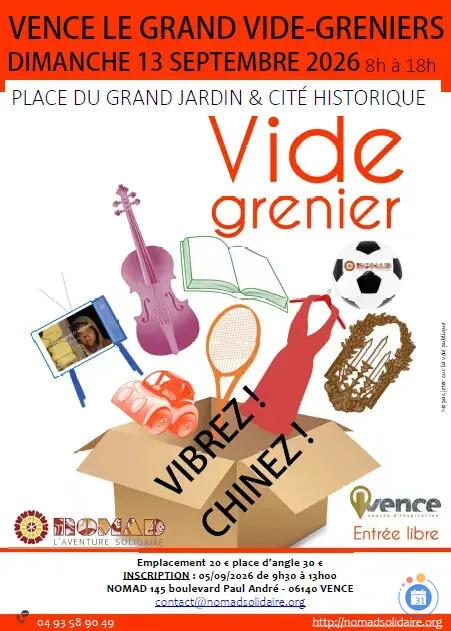 Image NOMAD VIDE-GRENIERS SOLIDAIRE (photo 1)