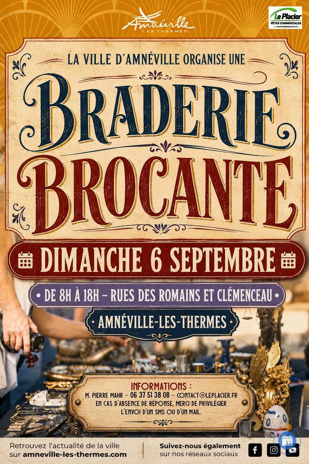 Image Braderie avec brocante d'Amnéville (photo 1)