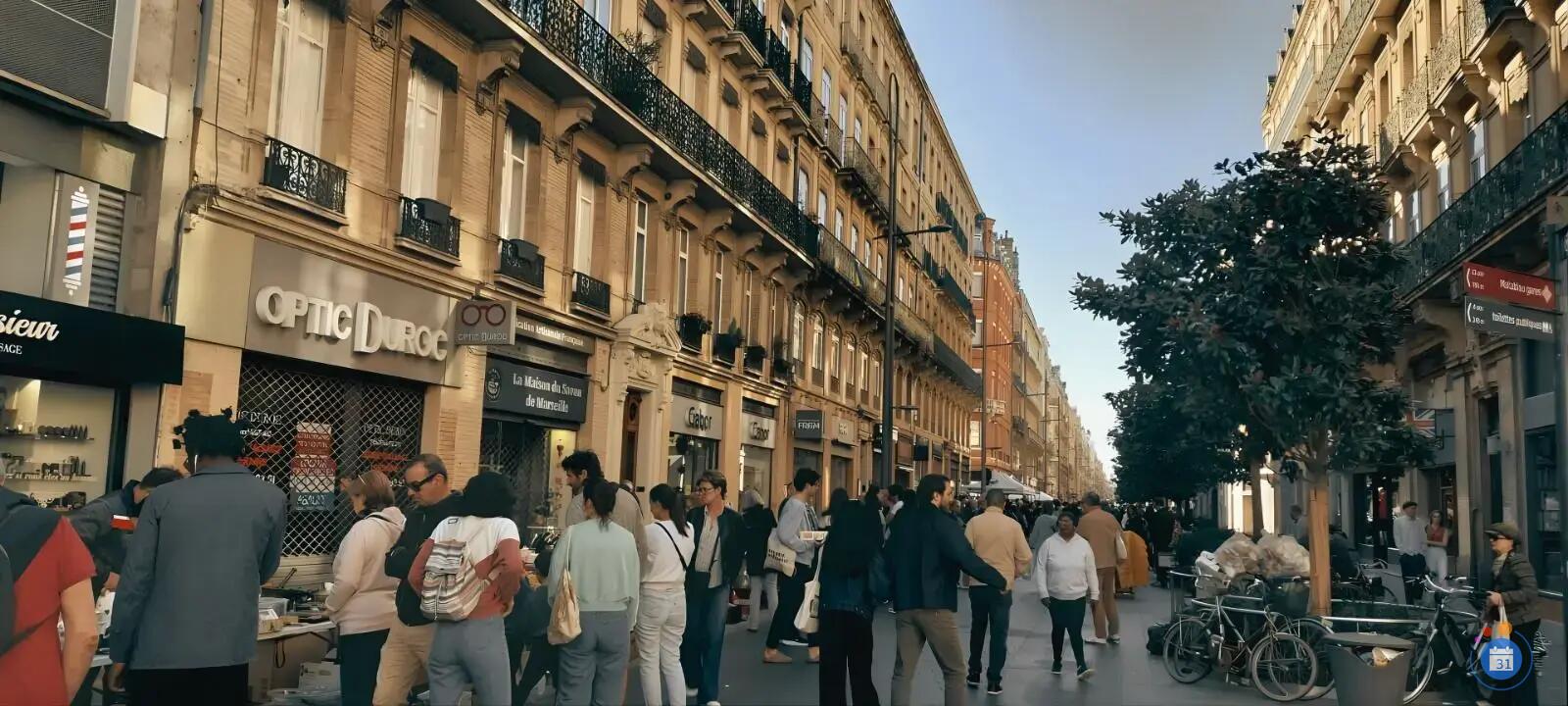 Image Vide Grenier Géant de la Rue Alsace Lorraine de Toulouse du dimanche 4 octobre (photo 2)