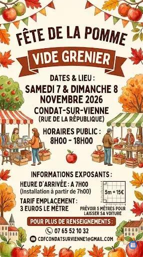 Image Vide-greniers de la fête de la Pomme (photo 1)