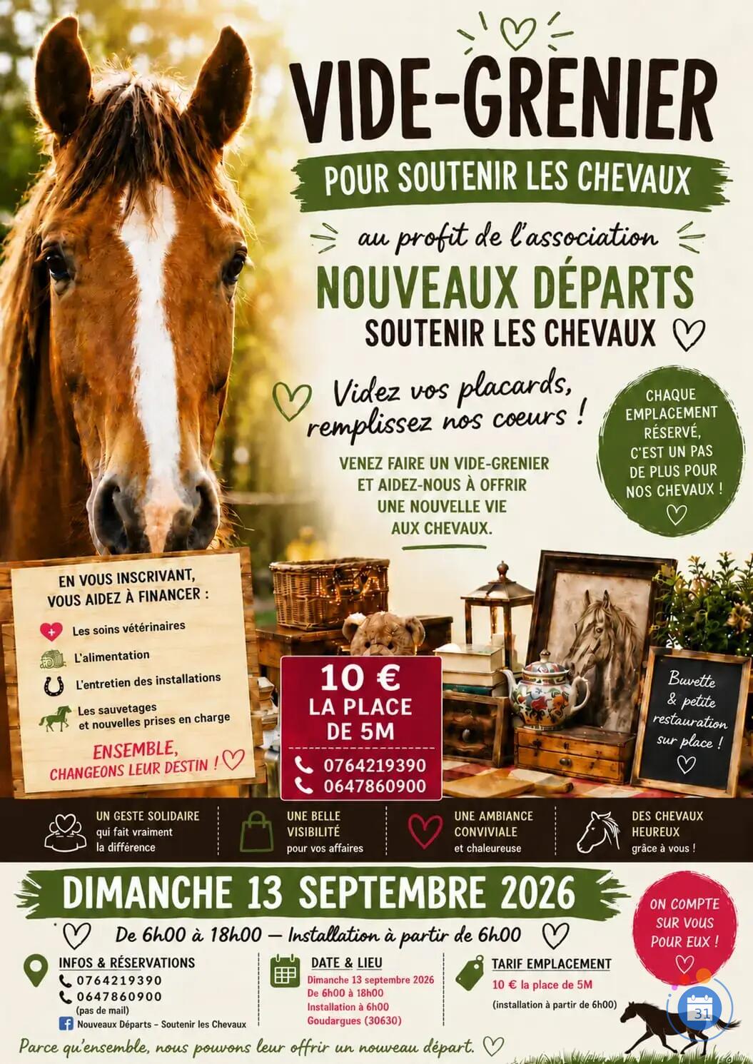 Image Vide grenier association nouveaux départs (photo 1)