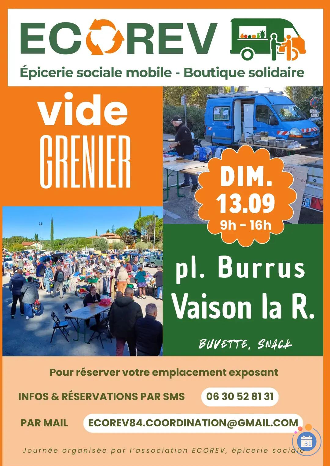 Image Vide greniers d'Ecorev (photo 1)
