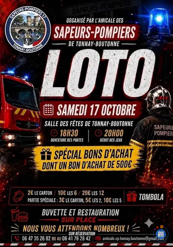 Image LOTO des Sapeurs-Pompiers de Tonnay-Boutonne (photo 1)