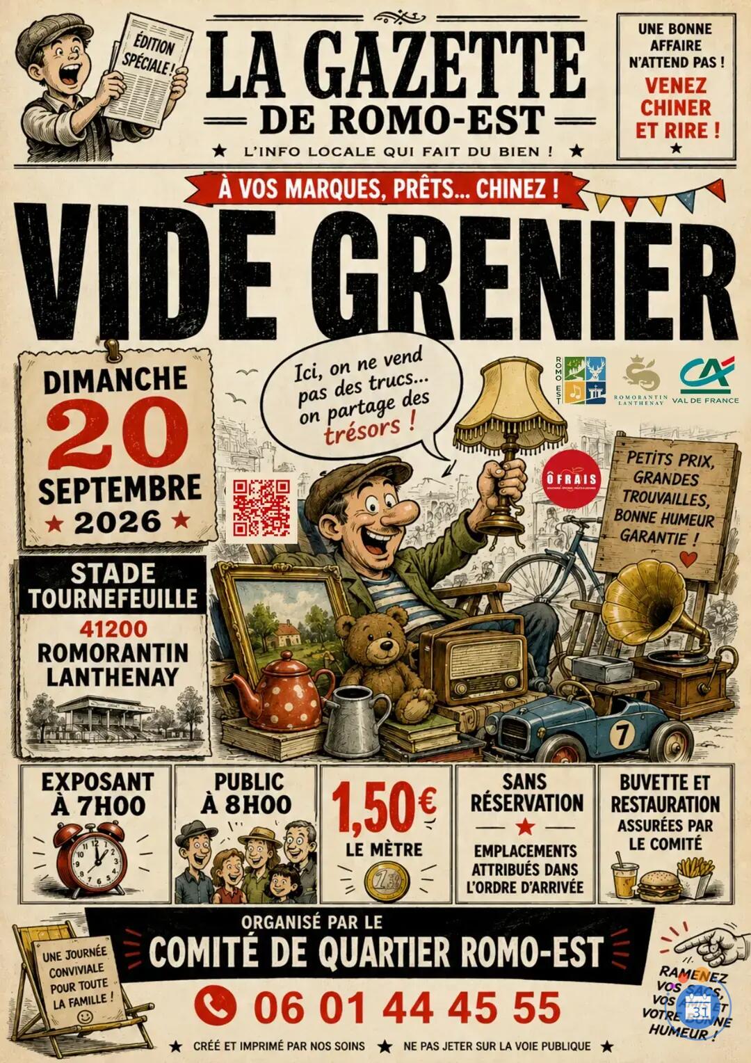 Image Vide-Greniers - Bric-à-brac - Brocante (photo 1)