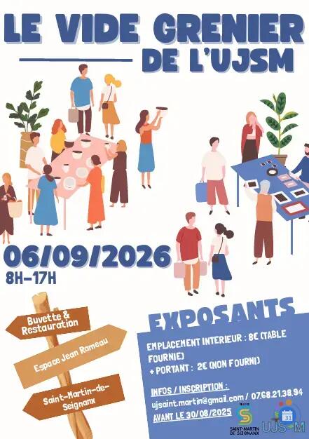 Image Le vide grenier de l'UJSM (photo 1)