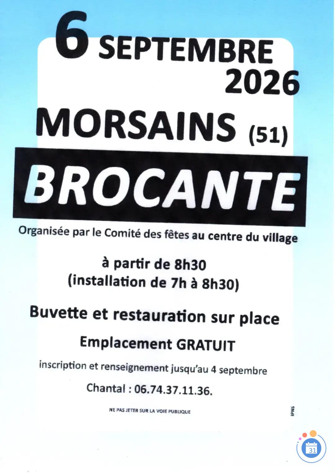 Image Brocante de Morsains (photo 1)