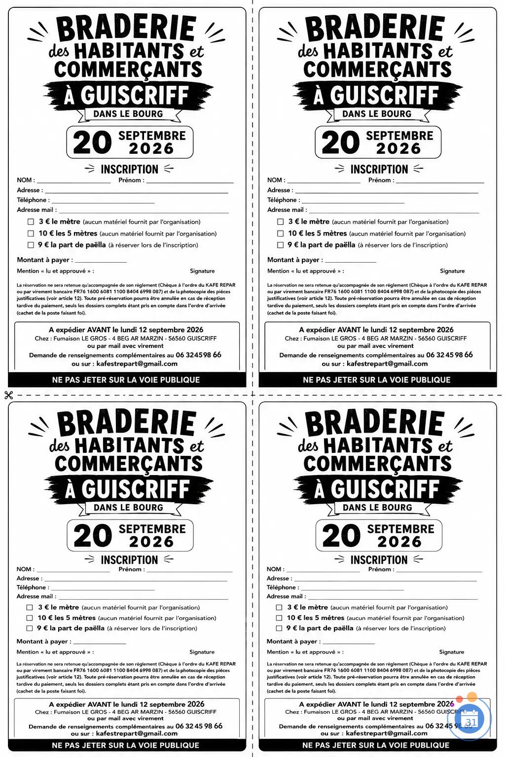 Image BRADERIE - TROC ET PUCES DES COMMERÇANTS ET DES HABITANTS (photo 2)