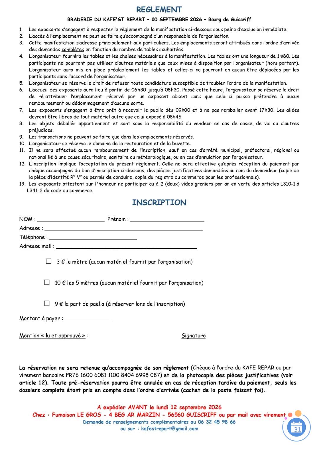 Image BRADERIE - TROC ET PUCES DES COMMERÇANTS ET DES HABITANTS (photo 3)